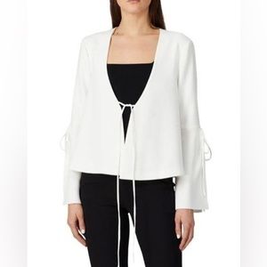 TOBI trendy sheer white top p32-10